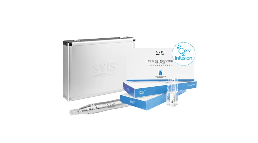 Image of Syis - Mikrotűs Toll 05 ezüst microneedling dermapen + revitalizáló ampullák