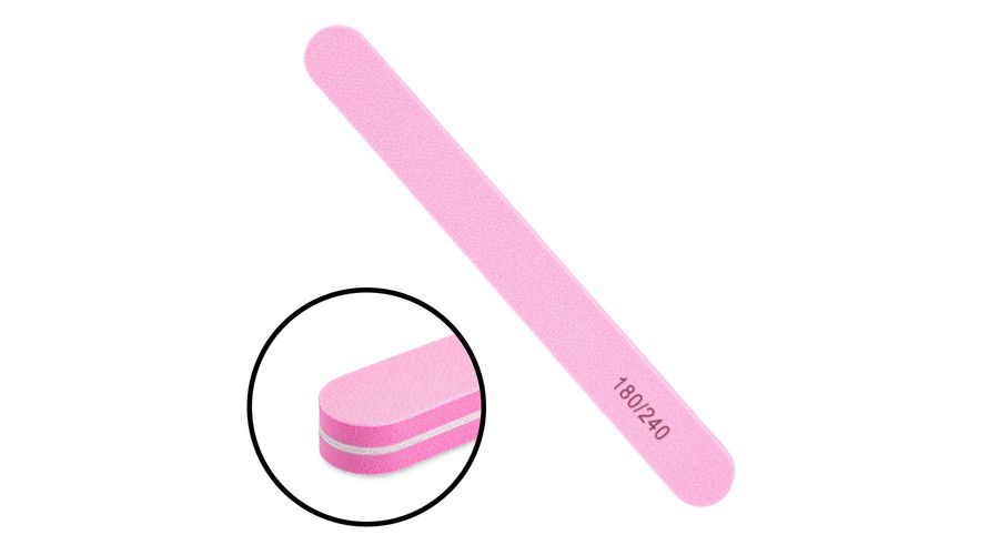 Image of Polírozó 180/240 pink egyenes