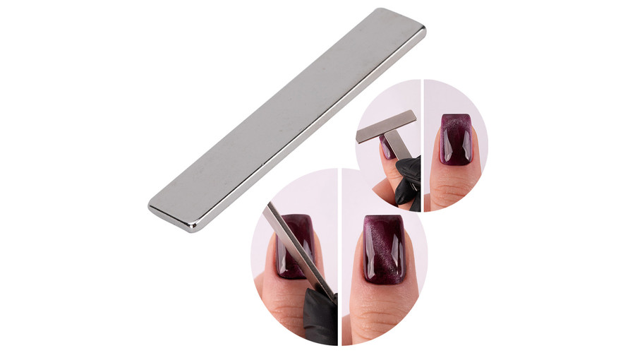 Image of Mágnes Cat Eye lap macskaszem 9D 60x10x4mm - nagyon erős
