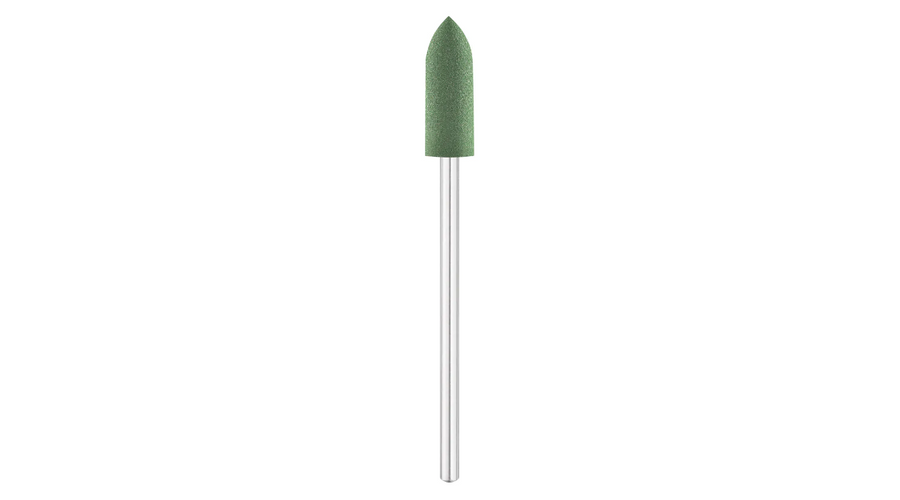 Image of Csiszolófej zöld gumi polírozó 5,5mm
