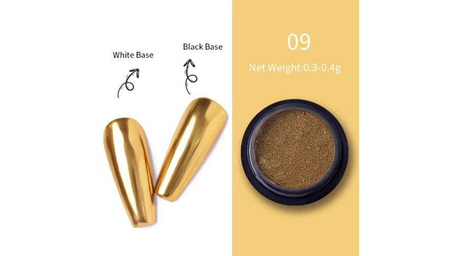 Image of Aurora chrome mirror por - Metal #09