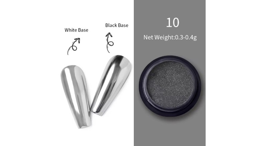 Image of Aurora chrome mirror por - Metal #10