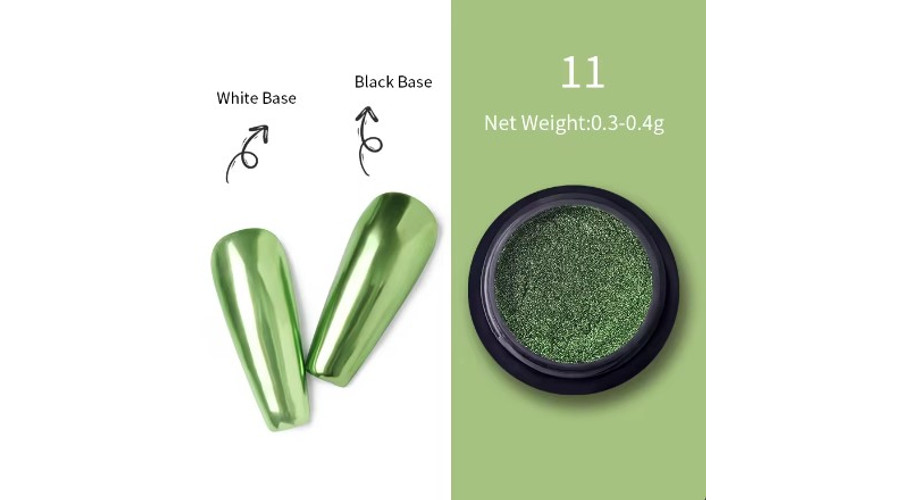 Image of Aurora chrome mirror por - Metal #11