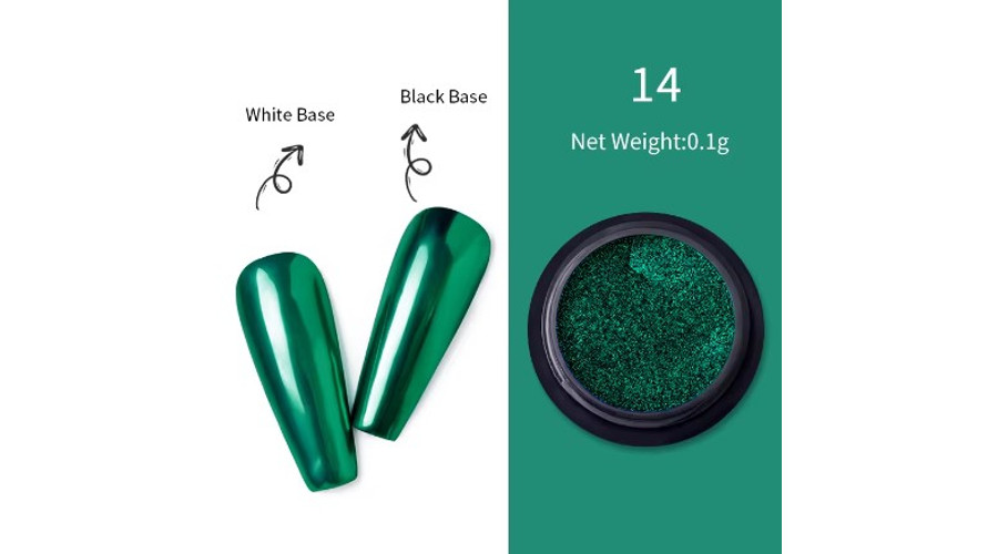 Image of Aurora chrome mirror por - Metal #14