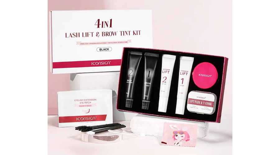 Image of 4in1 Szempilla lifting és szemöldök lamináló szett - BROWN