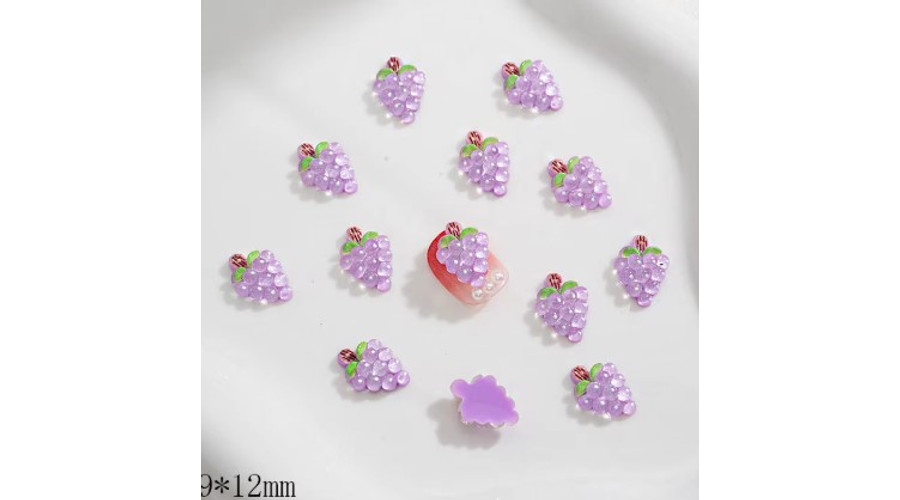 Image of 3D DIY körömdíszítő formák Nail Charm 1db - gyümölcs #1