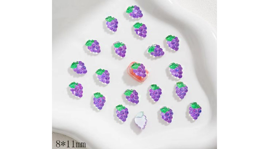 Image of 3D DIY körömdíszítő formák Nail Charm 1db - gyümölcs #5