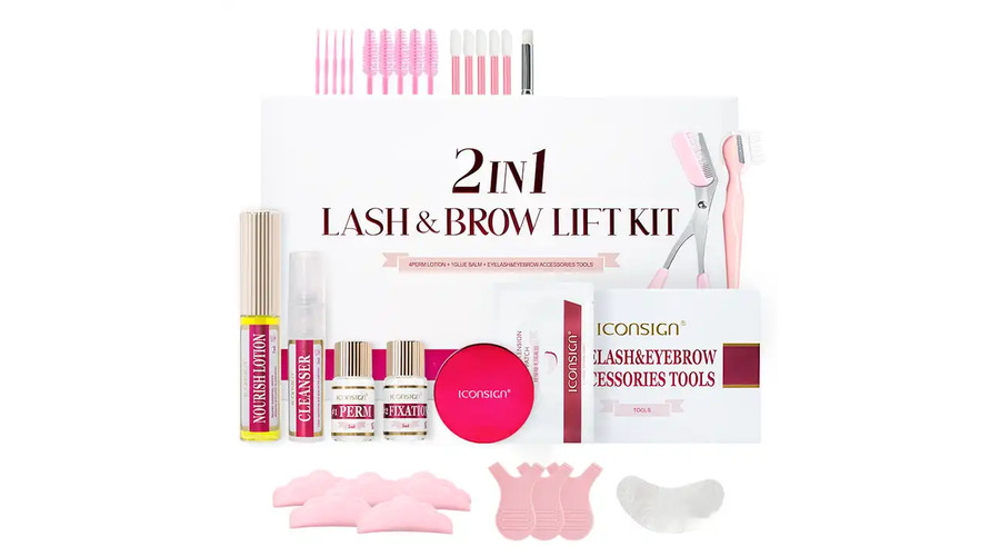 Image of 2in1 Szemöldök lamináló eyebrow Szempilla lifting szett - Iconsign - extra gyors