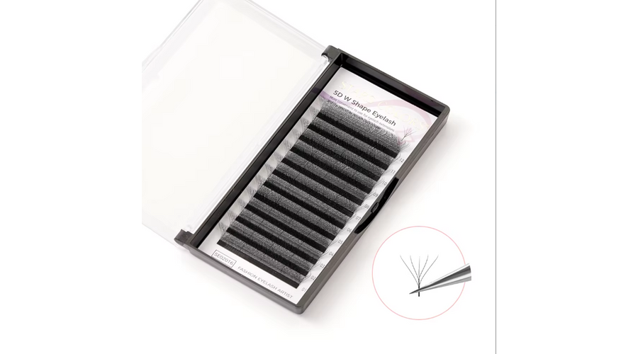 Image of 5D W Shape ProMade Szálas műszempilla 12 sor, 0,07 D