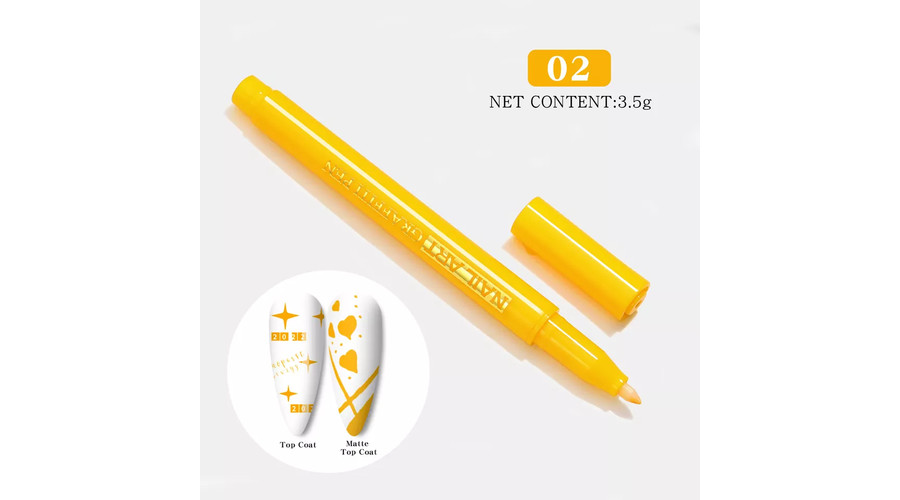 Image of Akril toll nail art pen - #12 citrom