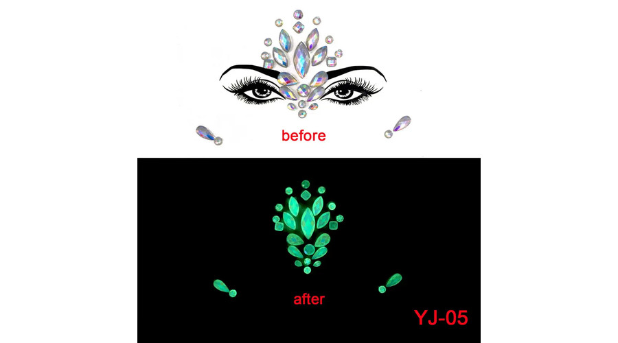 Image of Arc strassz sötétben világító FS-47