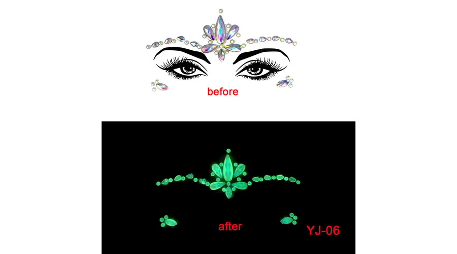 Image of Arc strassz sötétben világító FS-49