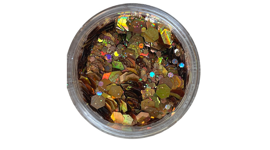 Image of Confetti mix #14 arany