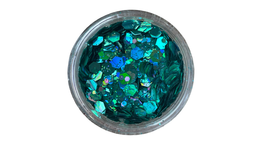 Image of Confetti mix #19 türkiz