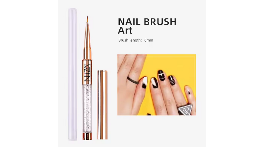 Image of NiiZA műkörmös ecset #01 díszítő 6mm