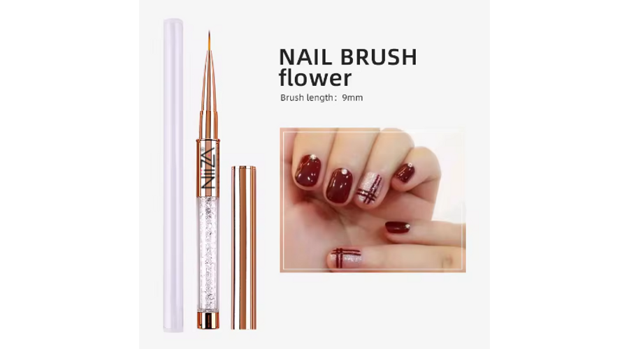 Image of NiiZA műkörmös ecset #02 díszítő 9mm