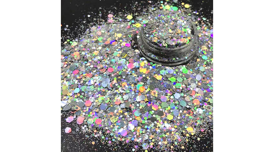 Image of Confetti mix #02 holosilver