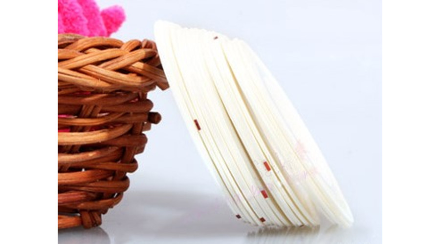 Image of Díszítő szalag 1db fehér #3