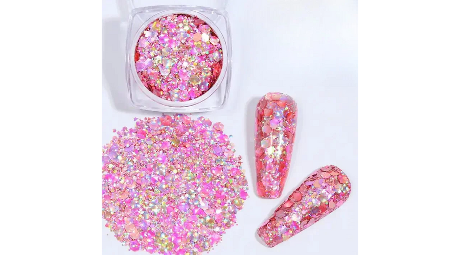 Image of Confetti mix #22 pink