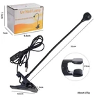 Kép 4/5 - Műkörmös LED lámpa asztalra csiptethető fekete