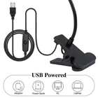 Kép 5/5 - Műkörmös LED lámpa asztalra csiptethető fekete