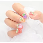 Kép 4/4 - 3D DIY körömdíszítő formák Nail Charm 1db - gyümölcs #9