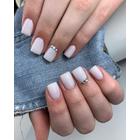 Kép 2/2 - NiiZA Gummy Base Hardener Gel MILKY WHITE - 14ml