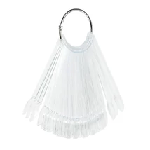 "Margaréta" legyező festőtip kerek 50db karikára fűzve CLEAR