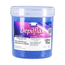Gyantagyöngy - 600g - Depilflax 100 Ultraflex Mauve - Titanium dioxide