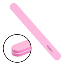 Polírozó 180/240 pink egyenes