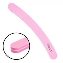 Buffer 100/180 rózsaszín íves banán