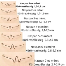Naspan körömszabályozó - 1-es méret - 1db