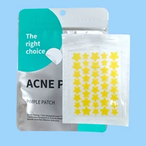 Acne pimple Path pattanás tapasz CSILLAG sárga