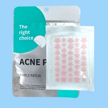 Acne pimple Path pattanás tapasz CSILLAG rózsaszín