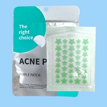 Acne pimple Path pattanás tapasz CSILLAG zöld