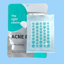 Acne pimple Path pattanás tapasz CSILLAG türkiz