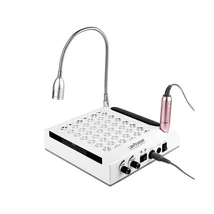 4in1 Műkörmös csiszológép, porelszívó, lámpa BQ-608 - 122W