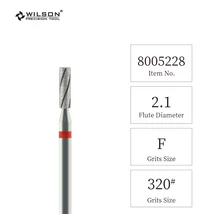  Csiszolófej  Gyémánt Barrel 2,1 mm - piros - 8005229 F 