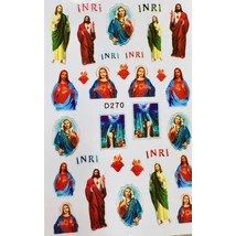 Körömmatrica D270 Jesus