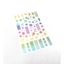 Körömmatrica - F998-C Karácsony color