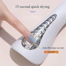 18W UV/LED lámpa - mobil tölthető