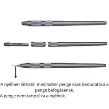 Medihalter szikenyél Paramount hengeres