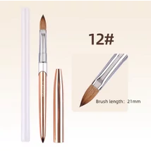 NiiZA műkörmös ecset kolinsky acryl 12-es 21mm