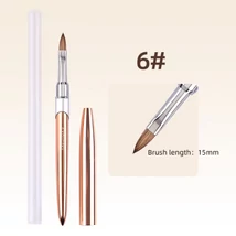 NiiZA műkörmös ecset kolinsky acryl 6-os 15mm
