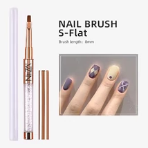 NiiZA műkörmös ecset #06 zselé kerek 6,5mm