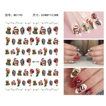 Körömmatrica - WG1190 Muppet Show karácsony