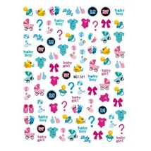 Körömmatrica - WG1261 BabyBoom