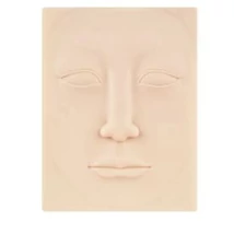 Gyakorló gumi arc maszk szempillázáshoz/sminkeléshez