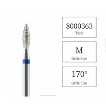 Karbid gyémánt csiszolófej 8000363-M Flame 2,5mm