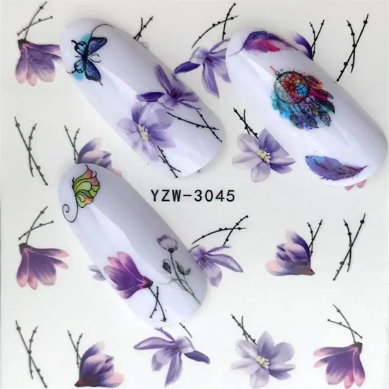 Körömmatrica - YZW-3045